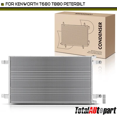 Nuevo condensador de aire acondicionado aire acondicionado con soporte para Kenworth T680 Peterbilt 567 Foto 1 de 4