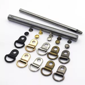 Rivet D Anello Pizzo Occhi Stivali Escursionismo Kit Riparazione Scarpe Escursionismo +1 Set Carft Strumenti Portatili - Foto 1 di 7