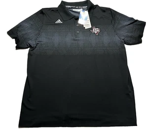 Texas A&M Aggies NEW Adidas SS Polo Shirt Sz XL SEC NCAA Athletic - Picture 1 of 7