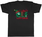 I Can't The Elf Is Watching Christmas Mens Unisex T-Shirt Tee Gift