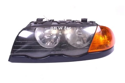 linker Halogen Front-Scheinwerfer 3er BMW E46 links 0301089205 mit Blinker KFZ - Bild 1 von 2