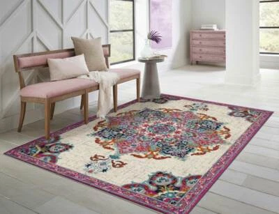 BEVERLY HILLS AREA RUG Modern Area Rugs 8x10 Blue 5x8 Floor Carpet Purple 5x7 Rugs for Living Room