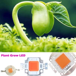 Lámpara de cuentas de cultivo de plantas LED SMD de alta potencia COB 1W 3.2V-3.4V jardín espectro completo - Imagen 1 de 4