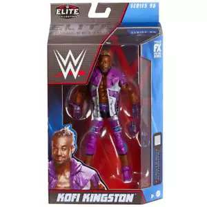 WWE Elite Series 96 Kofi Kingston Action Figure - Picture 1 of 3