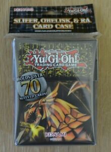 Yu-Gi-Oh! Slifer, Obelisk & Ra Egyptian God Card Case Deck Box for 70+ Cards