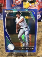 2021 Panini Prizm Draft Picks Blue Wave Daniel McElveny #PDP166 Boston Red Sox