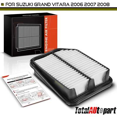 New Side Engine Air Filter for Suzuki Grand Vitara 2006-2008 Front 1378065J00 - Image 1 of 4