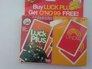 Vintage Luck Plus O'No 99 Combo Pack 1983 von Makers of UNO komplett NEU UNBENUTZT - Bild 1 von 16