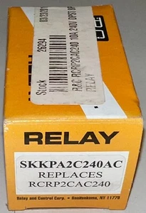 RELÉ Y CONTROL CORP SKY ELECTRONICS SKKPA 2C 240AC Relé 240VAC SKKPA2C240AC - Imagen 1 de 3