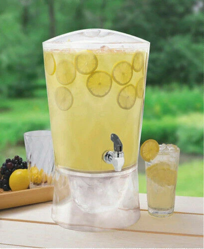 CreativeWare 3 Gallon Acrylic Beverage Dispenser Clear