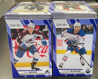23-24 Upper Deck O-PEE-CHEE Complete Your BLUE BORDER Parallel Set Lot Rookie SP - Image 1 of 3
