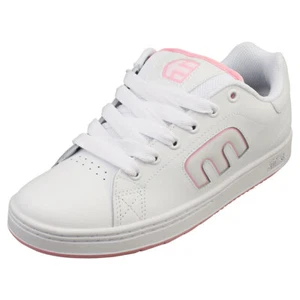 Zapatillas de skate Etnies Callicut para mujer en blanco rosa - Imagen 1 de 8