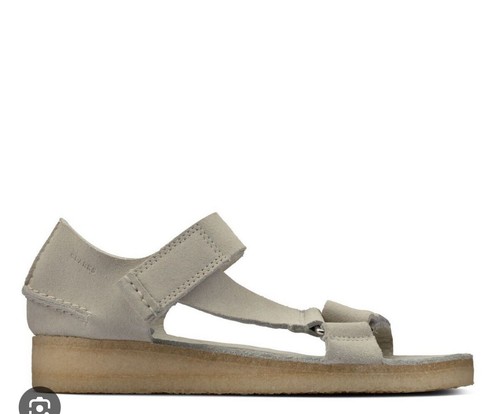 Sandali Clarks Originals donna WALLABEE SNDL scamosciati marroni nuovi con scatola 6 5 P 40