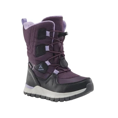 Kamik Bouncer 2 Kid's Winter Boots, Blackberry, K4 - Image 1 of 4