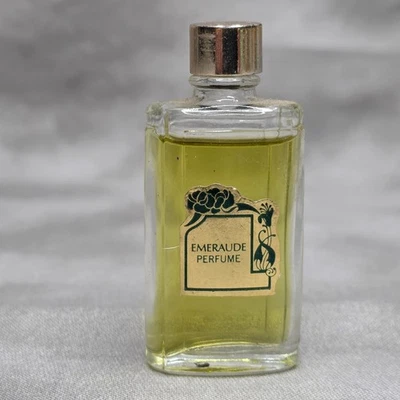 Perfume Coty EMERAUDE Mini .25 oz. Viaje vintage para mujer Foto 1 de 3