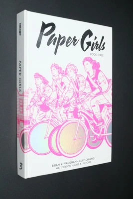 Paper Girls, Deluxe Edition Hardcover Book 1, Vaughan & Chiang, VF - Image 1 of 4