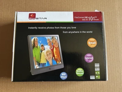 Pix-Star 10.4 Inch Wi-fi Cloud Digital Photo Frame FotoConnect XD With Email - Image 1 of 4