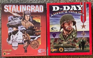 2 juegos Avalon Hill IBM/MAC CDROM Stalingrado y D-Day America Invades - Imagen 1 de 2
