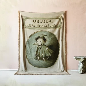 Obluda The Nameless Monster Woven Blanket | Anime-Inspired Décor Blanket - Picture 1 of 5