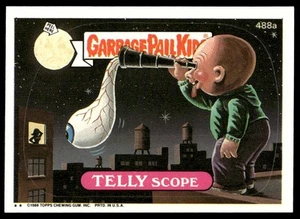 Garbage Pail Kids Series 12 1988 #488a Telly Scope - Picture 1 of 2