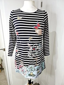 Monsoon Tunic Top With Floral Designs - Picture 1 of 8
