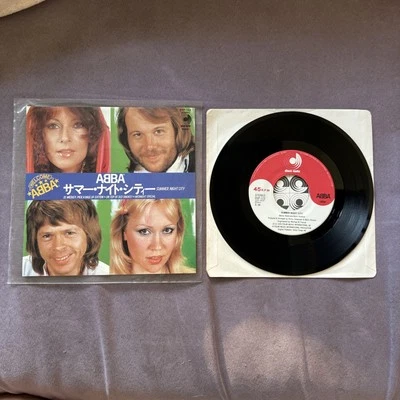 ABBA: Summer Night City - JAPANESE 7": EXCELLENT - Image 1 of 4