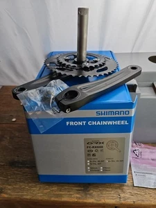 Shimano 2x10 GRX Kurbelgarnitur FC-RX 600-10 46/30 172,5 MM Kurbelarmlänge, 10-fach - Bild 1 von 18