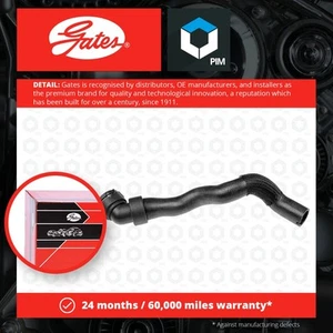 Radiator Hose fits VAUXHALL CORSA D 1.3D Upper 06 to 14 Z13DTJ Coolant Gates New - Picture 1 of 2