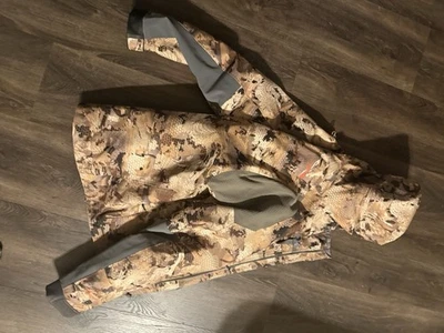 Chaqueta de Vadeo Sitka Delta Mediana Marsh Gore Tex Excelente Estado Foto 1 de 3