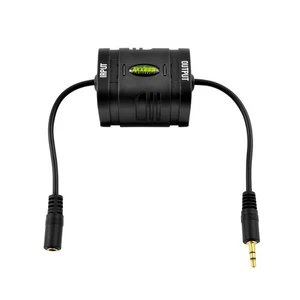 3.5mm Aux Audio Ground Loop Isolator Noise Filter Eliminate Car Electrical Noise - Picture 1 of 3