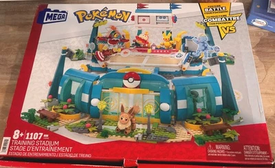 Mega Pokemon Training Stadium Toy Set HWR82 1107 Pieces Battle Play Set - Image 1 of 3