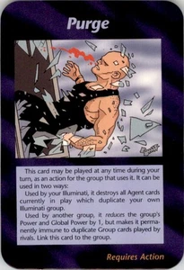 Illuminati 1995 New World Order Purge - Imagen 1 de 2