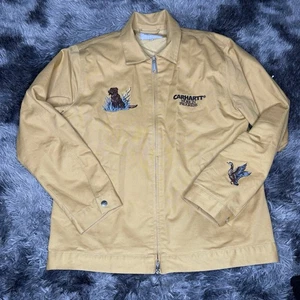 Carhartt WIP Ducks Jacket I033699 Bourbon Size Small - Picture 1 of 9