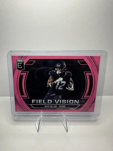 2025 Panini Donruss Elite NICO COLLINS Field Vision Pink. Houston Texans. #3 - Picture 1 of 2