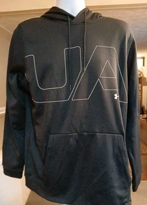 Sudadera con Capucha Para Hombres Under Armour Coldgear Calce Suelto Azul Marino Grande Nueva Sin Etiquetas - Imagen 1 de 7