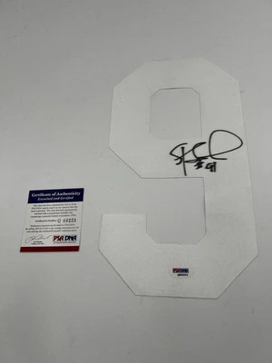 Sione Pouha Signed Jersey number 9 New York Jets PSA/DNA COA NYJ NFL - Image 1 of 4