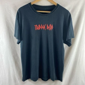 Tripple Redd T Shirt L Size Large Black Graphic Back Print Rap Tee Crew Neck - Picture 1 of 9