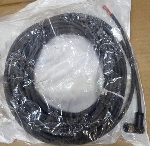 IFM EFECTOR CABLE E18555 22 AWG 4A 300V 5 PIN - Picture 1 of 2