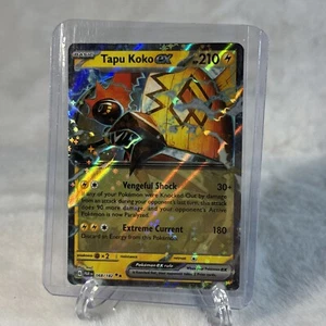Pokemon TCG Tapu Koko ex 068/182 Paradox Rift Double Rare Holo Card NM - Picture 1 of 1