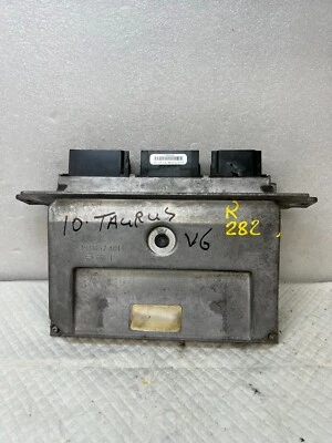 2010 FORD TAURUS Engine Control Module Unit ECM 6JXC7CA009JL OEM (R 282) Foto 1 de 4