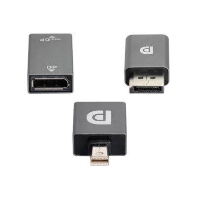 3pcs/set Male Female Mini DisplayPort 1.2 4K 60hz to DP Adapter Ultra-HD UHD - Image 1 of 4