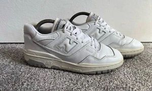 New Balance 550 Sneaker UK Größe 6 weiß & grau Leder Schnürschuhe - Bild 1 von 7