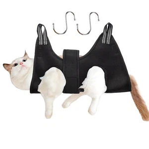 Pet Grooming Hammock for Cats&Dogs Hanging Harness Nail Trimming Helper Holder - Picture 1 of 20