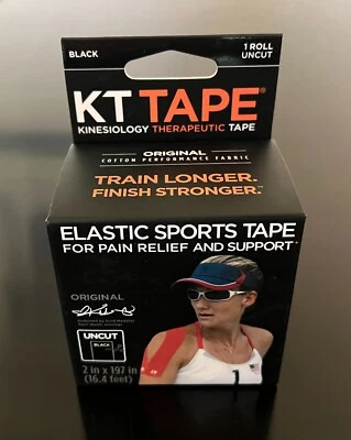 KT Tape Original Cotton Elastic Kinesiology Athletic Tape Uncut Roll 2in x 197in - Image 1 of 4
