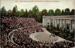 THE GREEK THEATER University of California BERKELEY unused Postcard - Imagen 1 de 2
