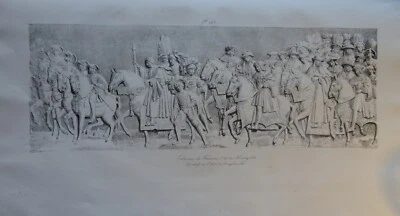 FRAGONARD 1780-1850 LITHO BOURGTHEROULDE ROUEN NORMANDIE SEINE MARITIME 1830 A - Photo 1/3