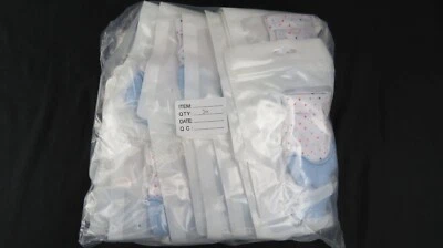 Baby Teething Mitten Gloves - Blue Silicone, 20 Pack - Image 1 of 4