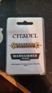 Warhammer 40k Iron Hands Tactical Squad Upgrade OOP OVP - Bild 1 von 2