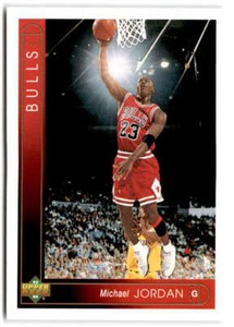 1993-94 Upper Deck #23 MICHAEL JORDAN  Chicago Bulls Basketball 