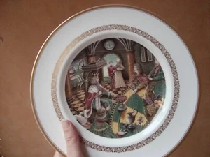 Royal Worcester King Arthur Plate Coming Of Galahad To The Round Table VGC - Picture 1 of 8